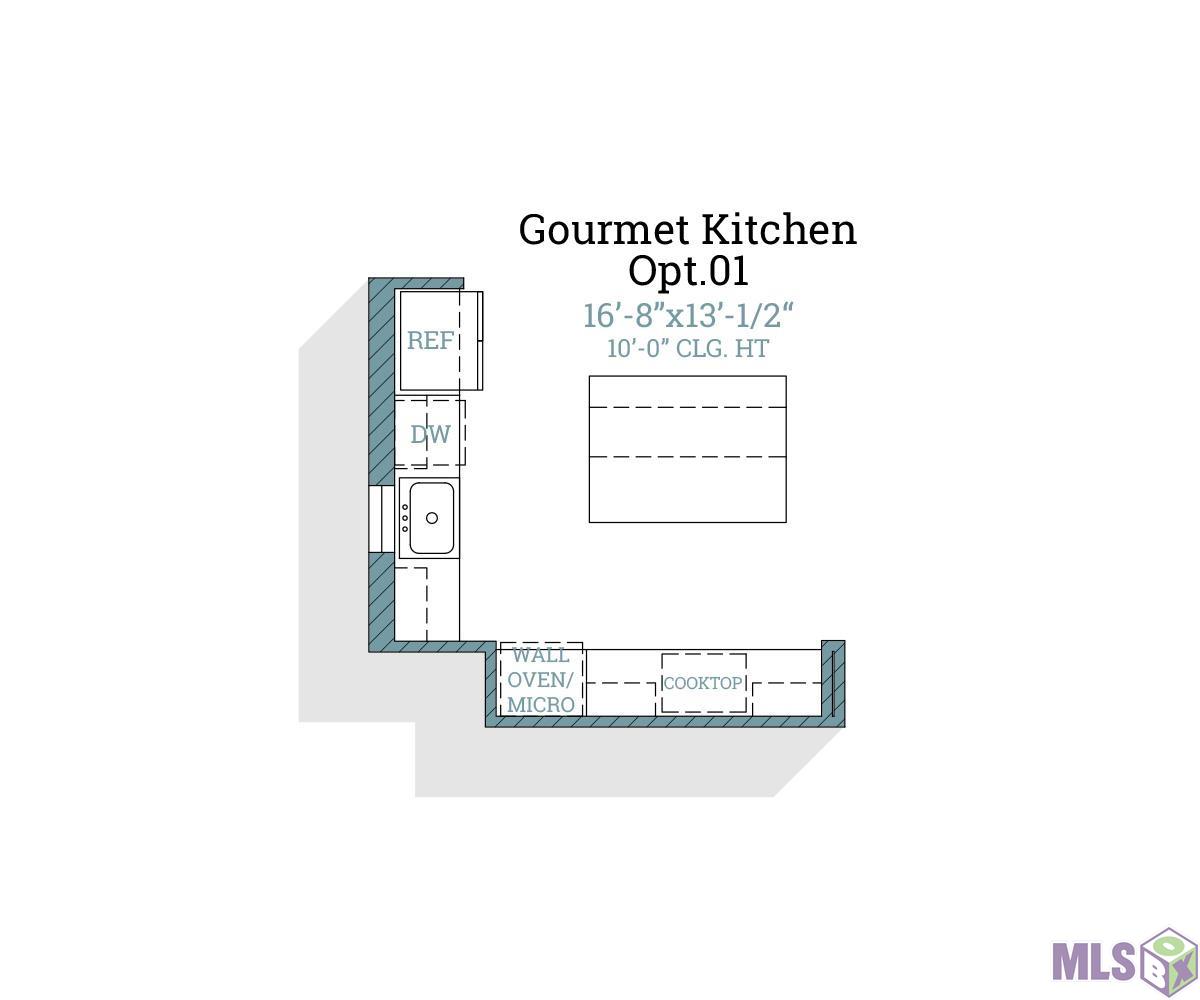 117 Sophia Drive Luling, LA 70070 - Photo 21 of 22 Marion - Upgraded Kitchen Layout