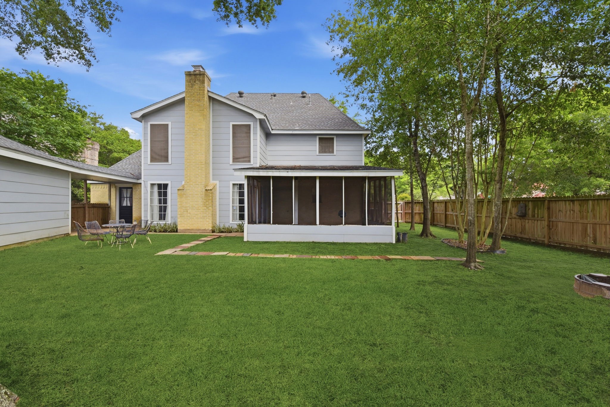 3603 Beech Hill Drive Spring, TX 77388 - Photo 41 of 44 Oversized backyard offers endless possibilities—room to play, garden, entertain, or even add a future pool.