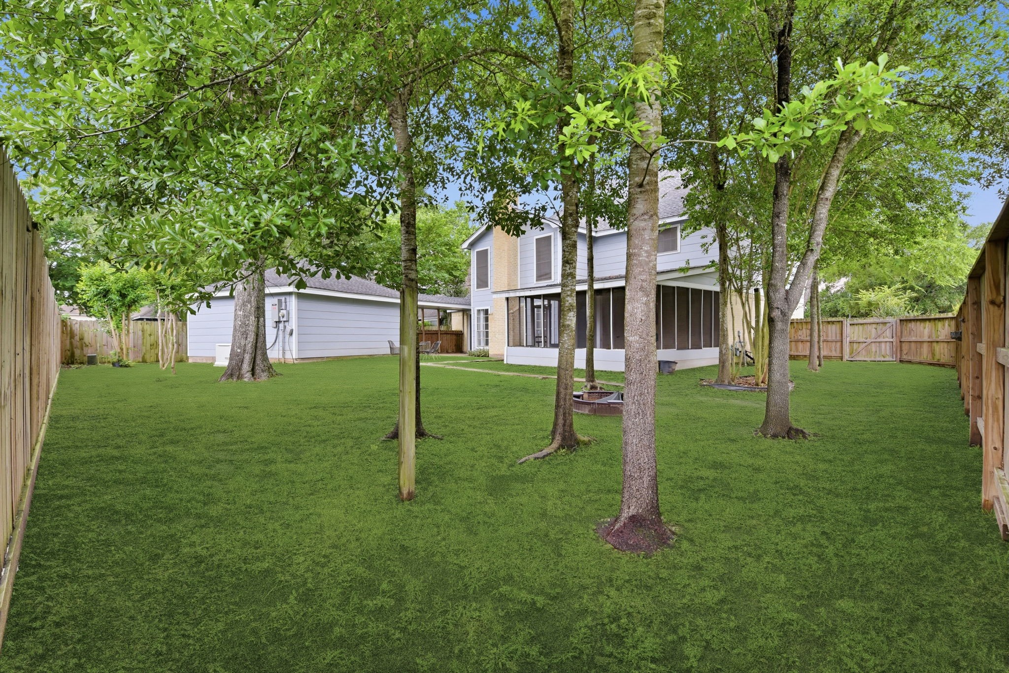 3603 Beech Hill Drive Spring, TX 77388 - Photo 43 of 44 The trees add a nice touch and the squirrels love it! There is also a full house generator so you don't have to worry about losing power. The furnace was updated in 2023 and the roof is on the newer side and in great condition!