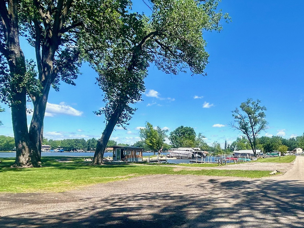 2618 Apache Trail McHenry, IL 60051 - Photo 32 of 34 a view of an outdoor space and a lake view