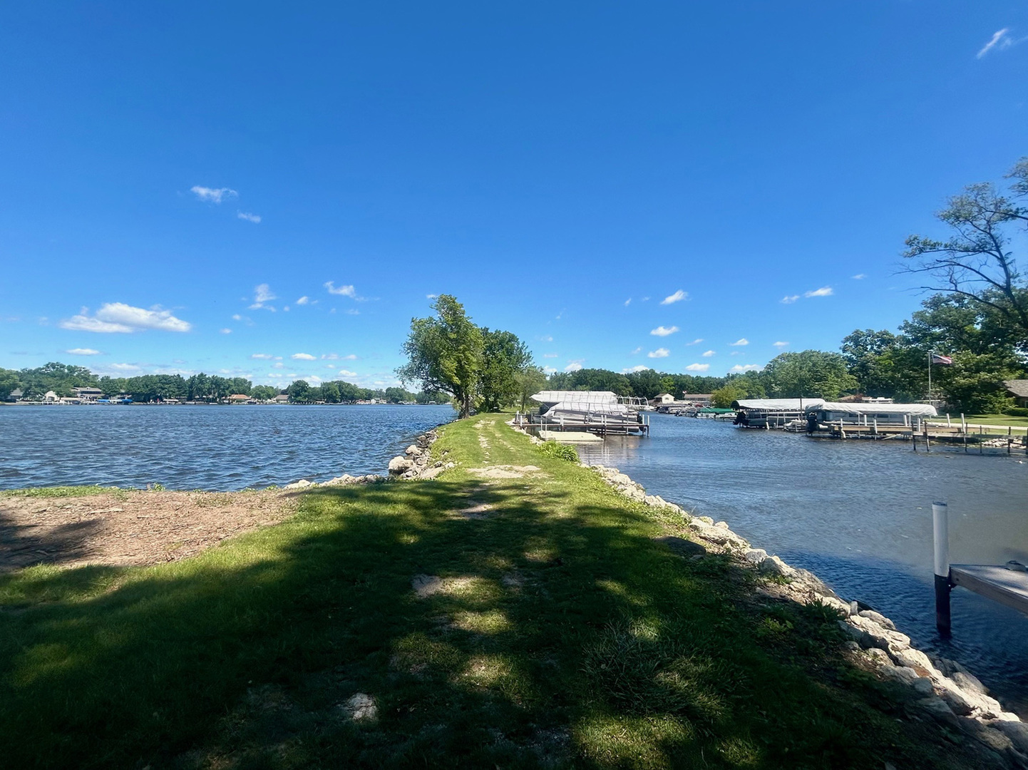 2618 Apache Trail McHenry, IL 60051 - Photo 33 of 34 a view of yard with swimming pool and green space