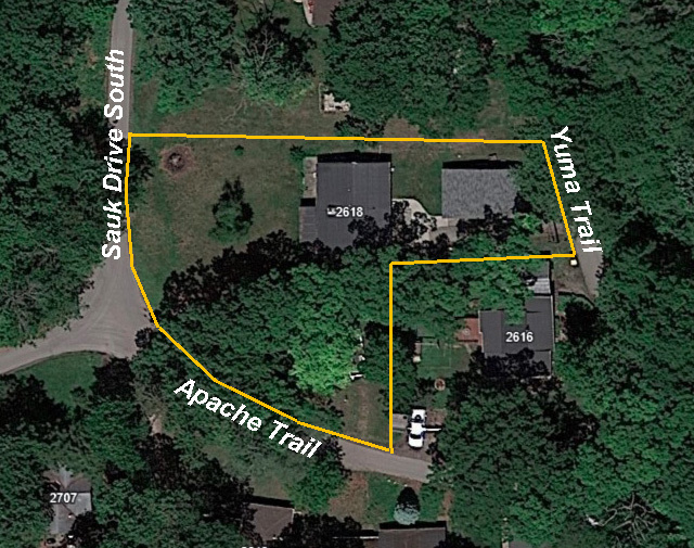 2618 Apache Trail McHenry, IL 60051 - Photo 34 of 34 an aerial view of a house