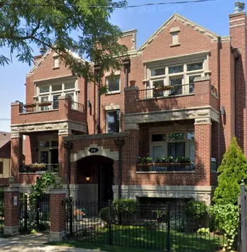 a front view of a house with yard