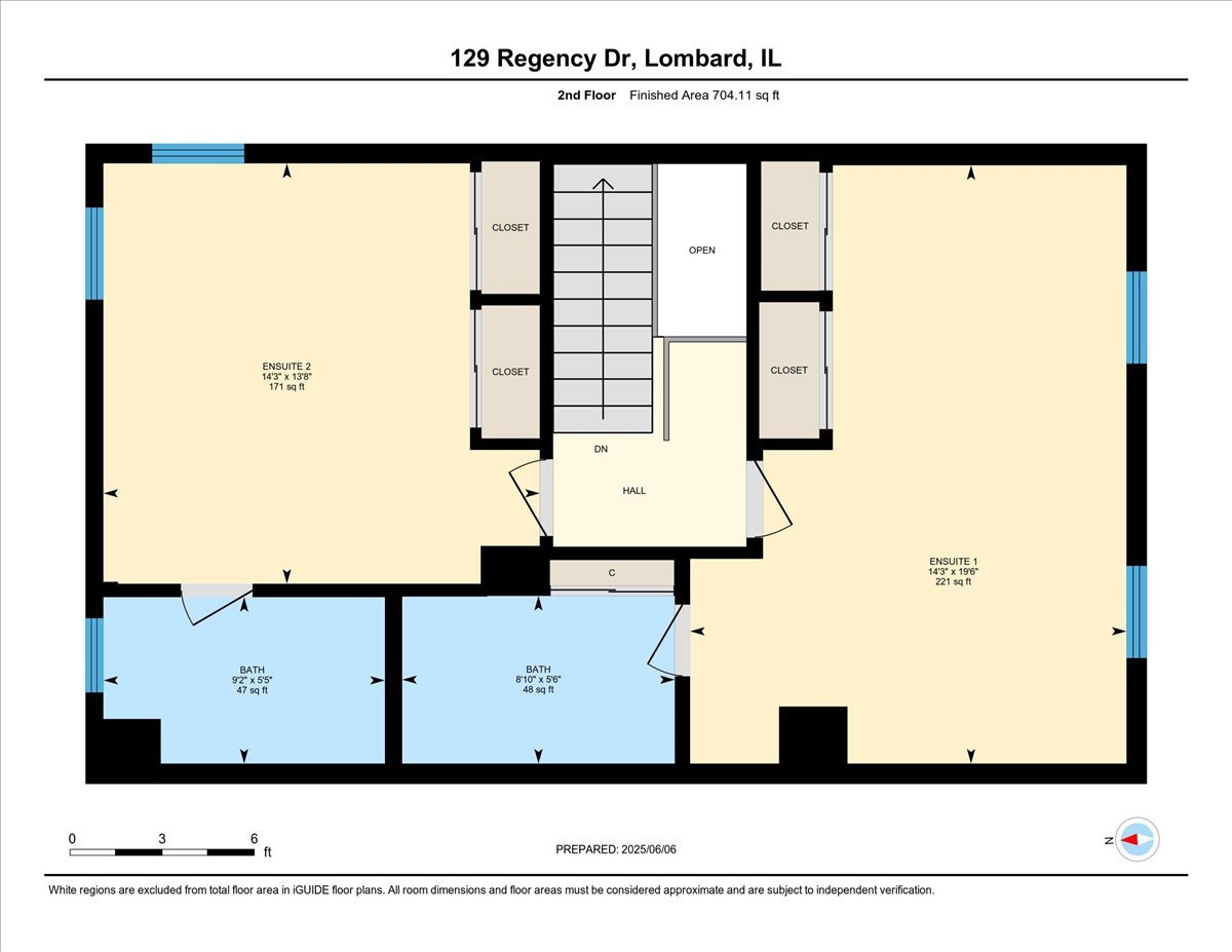 129 Regency Drive Lombard, IL 60148 - Photo 58 of 58 a picture of a floor plan