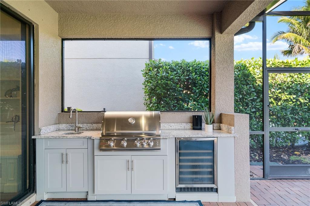 4205 Amelia Way Naples, FL 34119 - Photo 23 of 50 Outdoor Kitchen