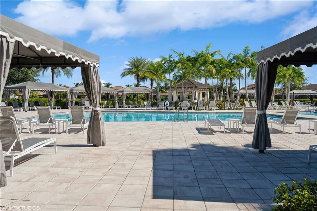 4205 Amelia Way Naples, FL 34119 - Photo 49 of 50 Pool/Cabanas