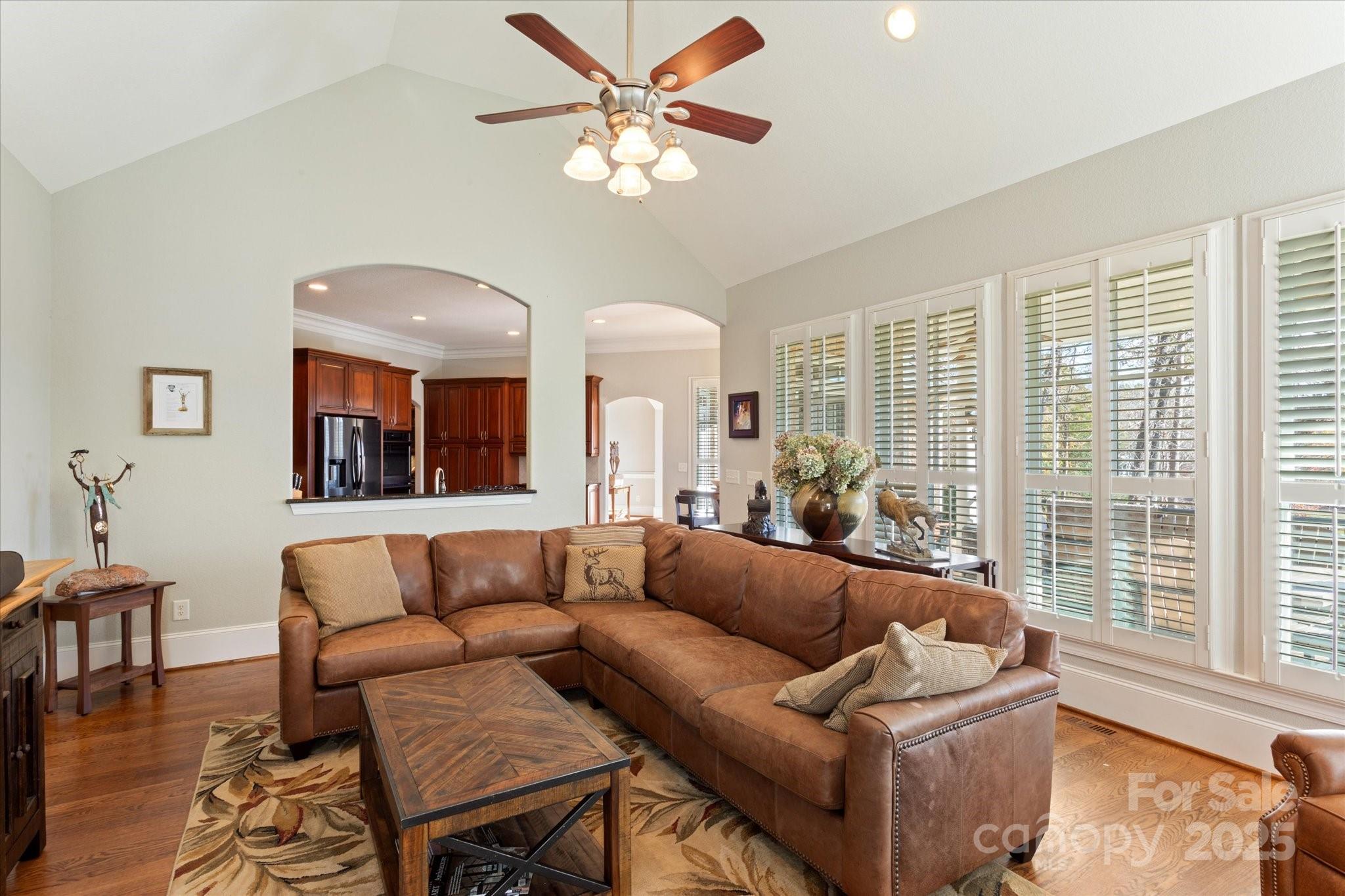 733 Plantation Dr Extension Rutherfordton, NC 28139 - Photo 15 of 34 a living room with furniture and a large window