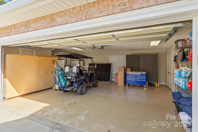 a view of a room with furniture