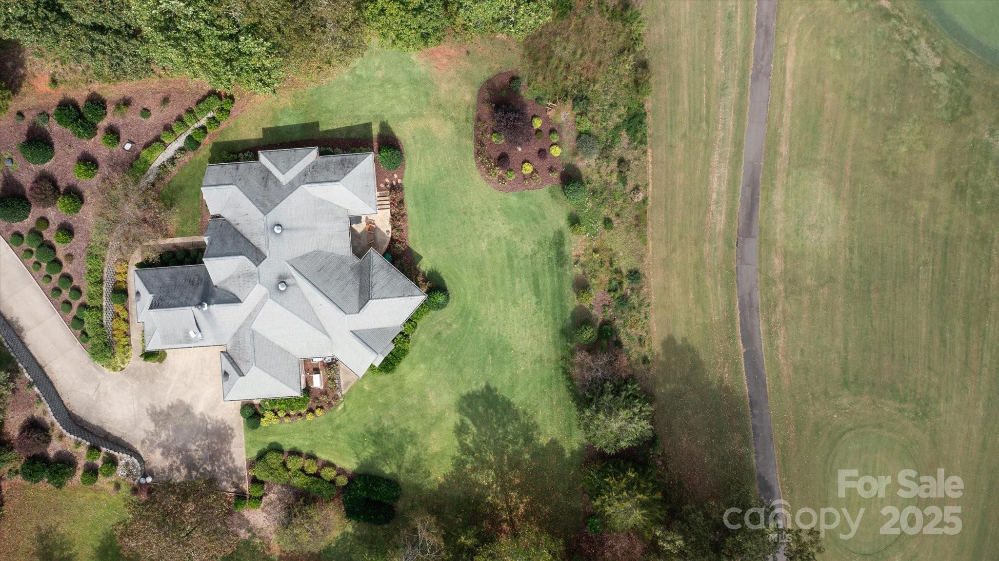 733 Plantation Dr Extension Rutherfordton, NC 28139 - Photo 31 of 34 an aerial view of a house with a yard