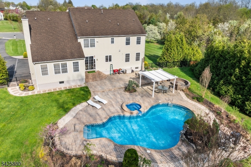 5 Rigger Court Hillsborough, NJ 08844 - Photo 3 of 42 an aerial view of a house with garden