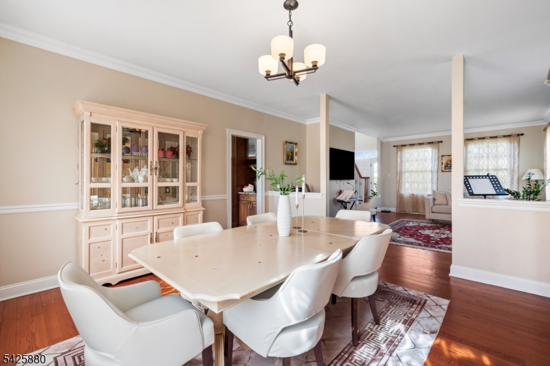 5 Rigger Court Hillsborough, NJ 08844 - Photo 10 of 42 a view of a dining room with furniture window and wooden floor