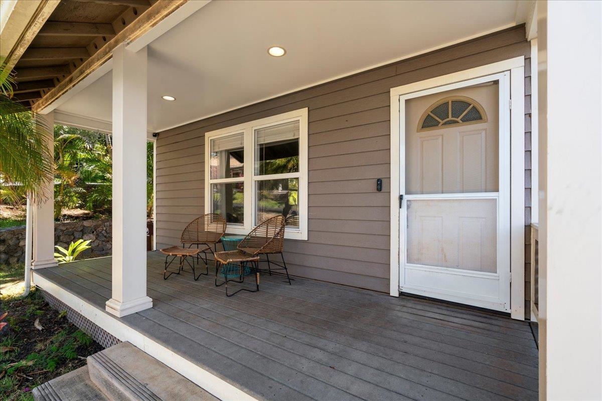 2740 Liholani Street, Unit 10 Pukalani, HI 96768 - Photo 12 of 50 a view of outdoor space with deck and wooden floor