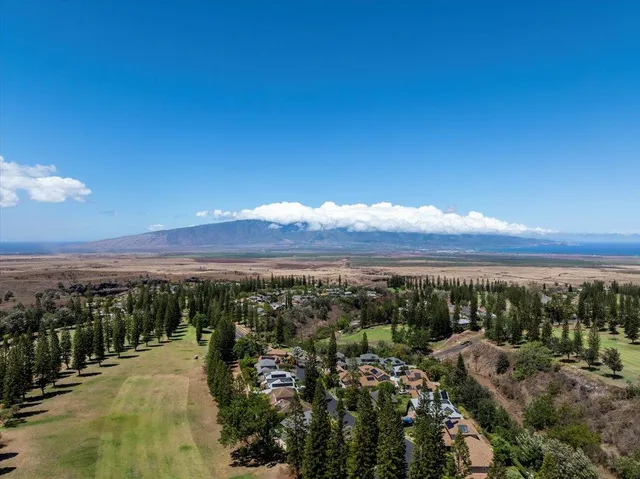 a view of city and mountain