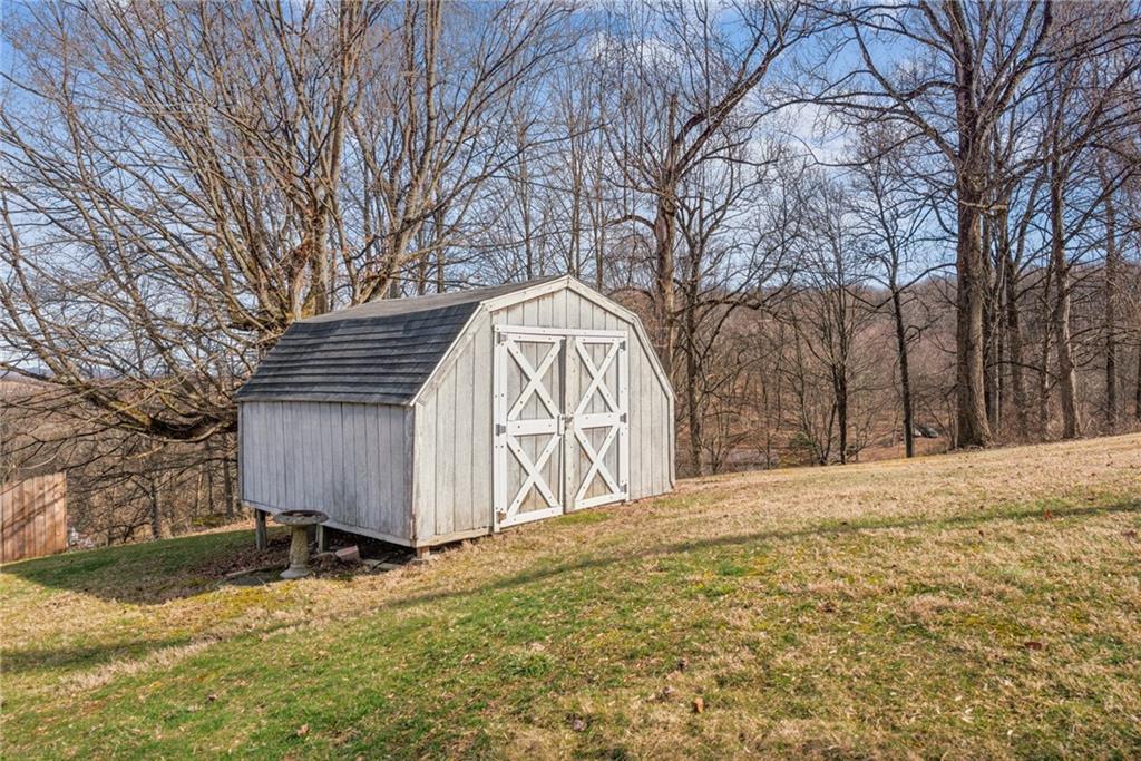 126 Wetzel Road Smock, PA 15480 - Photo 27 of 33 a view of back yard of the house