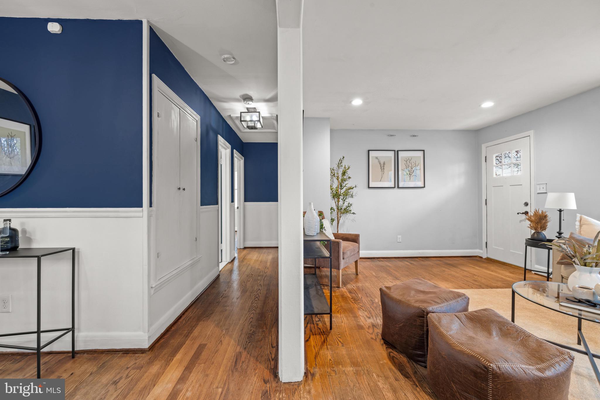 100 Prospect Road Glen Burnie, MD 21060 - Photo 6 of 26 a living room with furniture and a wooden floor