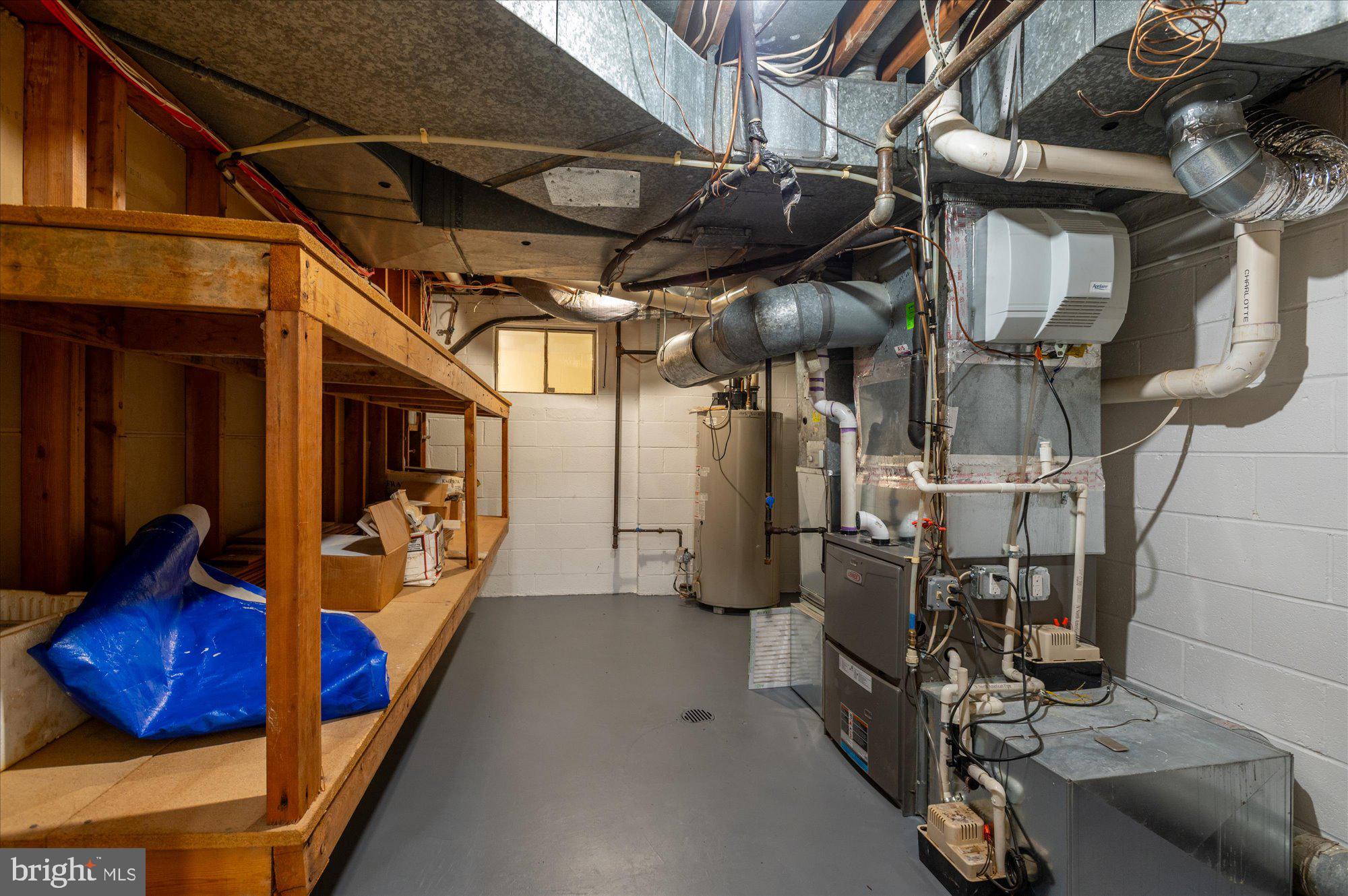 10019 Kendale Road Potomac, MD 20854 - Photo 56 of 64 HVAC / Huge additional storage rm under the porch.