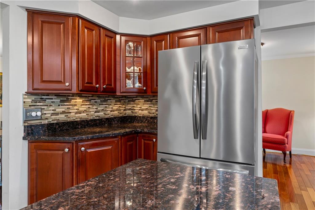 130 Tory Road Coraopolis, PA 15108 - Photo 20 of 50 a kitchen with stainless steel appliances granite countertop a refrigerator and a sink