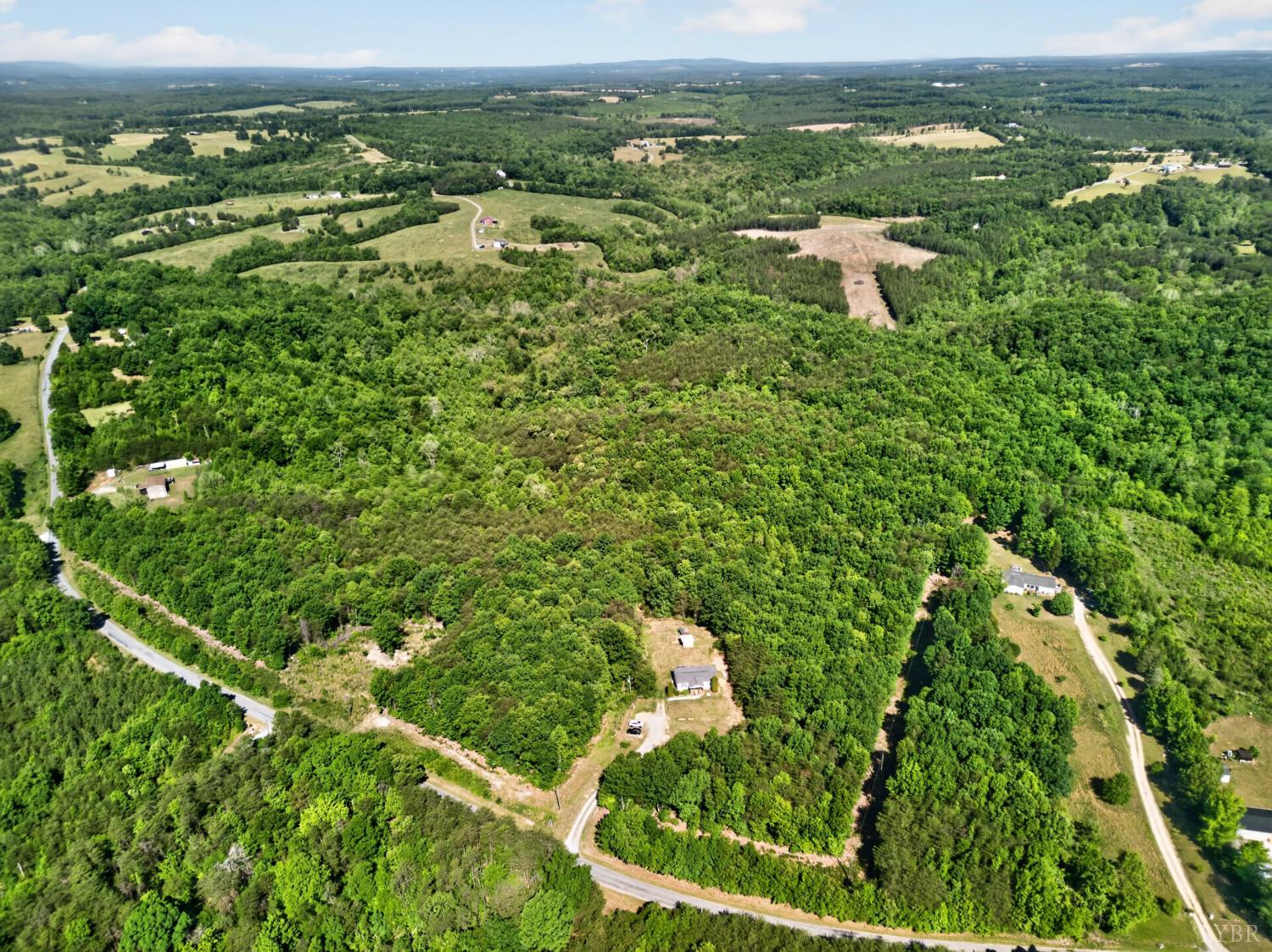 1811 Mohawk Road Gladys, VA 24554 - Photo 41 of 51 an aerial view of residential houses with outdoor space and trees