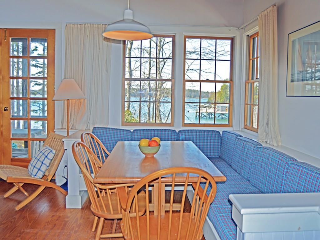 46 South Shore Road Northeast Harbor, ME 04662 - Photo 28 of 32 The dining area in the Crow's Nest...