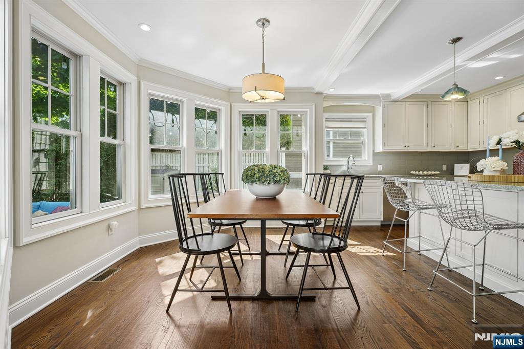 11 Mt Vernon Road Montclair, NJ 07043 - Photo 11 of 49 a dining room with furniture window and wooden floor