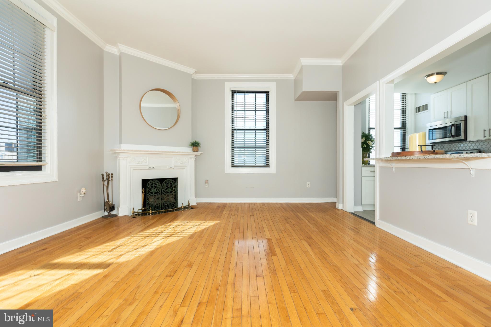 1 East Chase Street, Unit 712 Baltimore, MD 21202 - Photo 29 of 49 Bright and airy living space with charm.