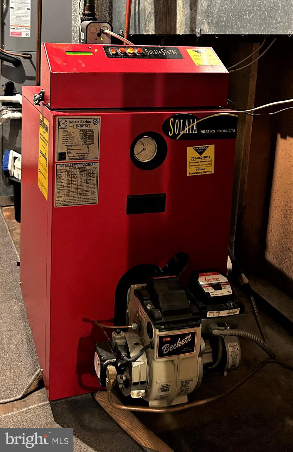 20356 White Oak Drive Sterling, VA 20165 - Photo 27 of 29 Oil burner for warm baseboard heat