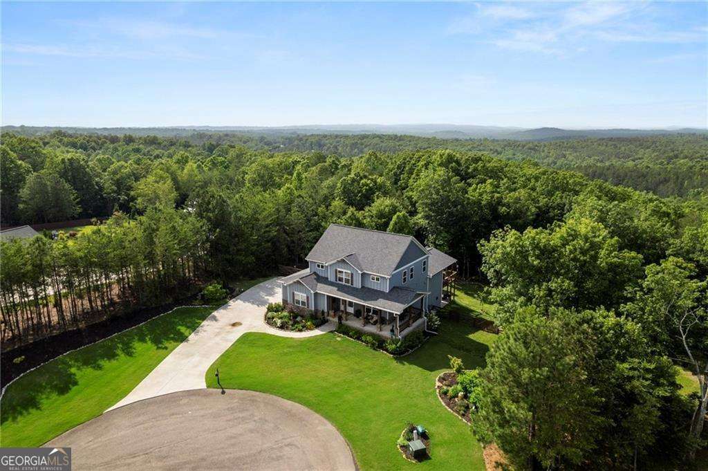 175 STONELEDGE Trace North Jasper, GA 30143 - Photo 29 of 31 an aerial view of a house with a garden