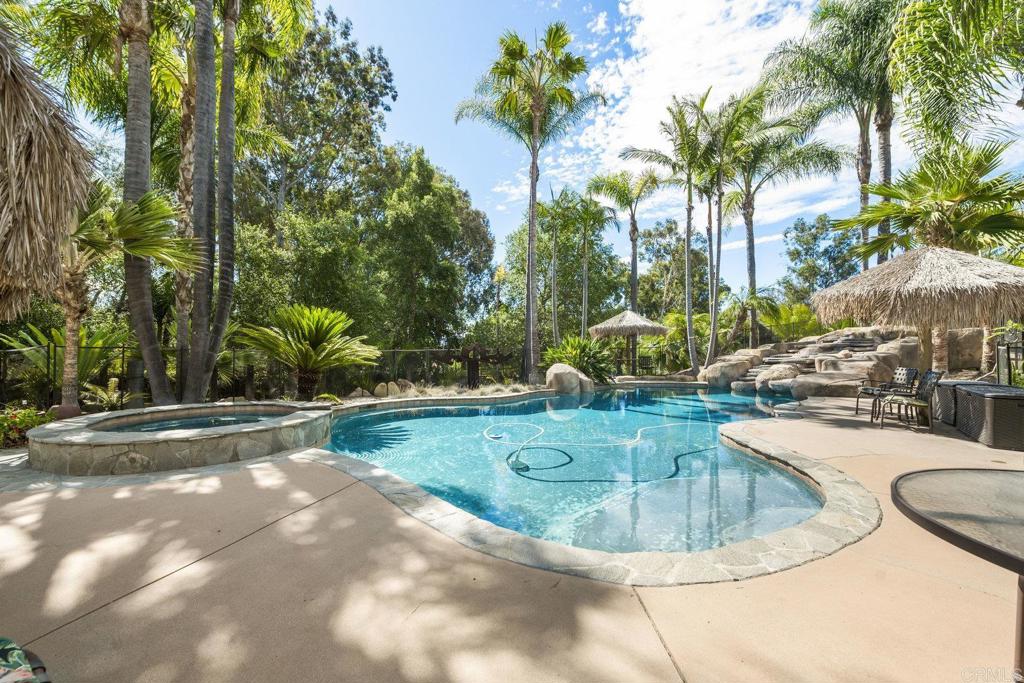 15615 Boulder Ridge Lane Poway, CA 92064 - Photo 38 of 75 a view of a swimming pool with a yard
