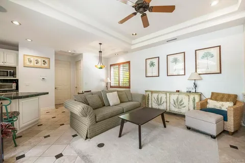 a view of a yard with palm tree