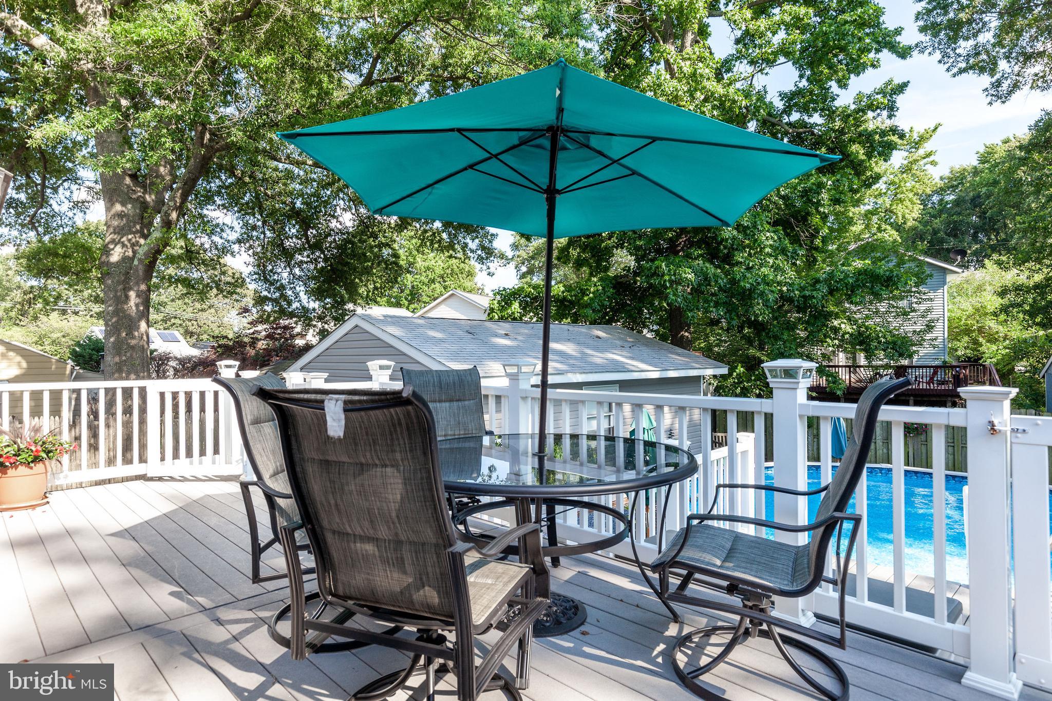 229 Oakwood Road Edgewater, MD 21037 - Photo 21 of 26 Deck off Kitchen