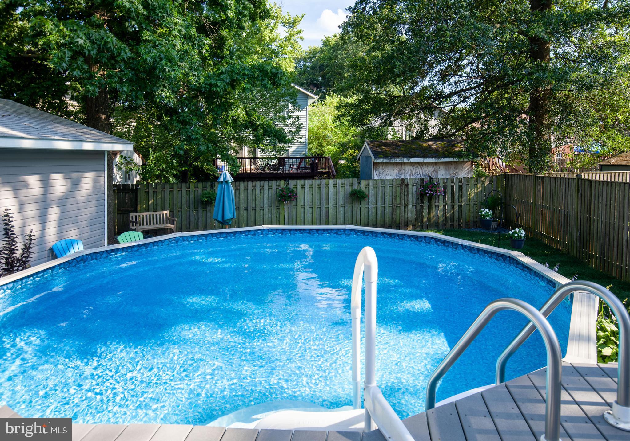 229 Oakwood Road Edgewater, MD 21037 - Photo 22 of 26 In-ground pool for summer fun!