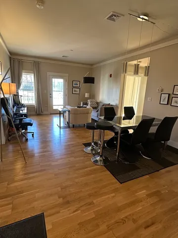 a living room filled with furniture