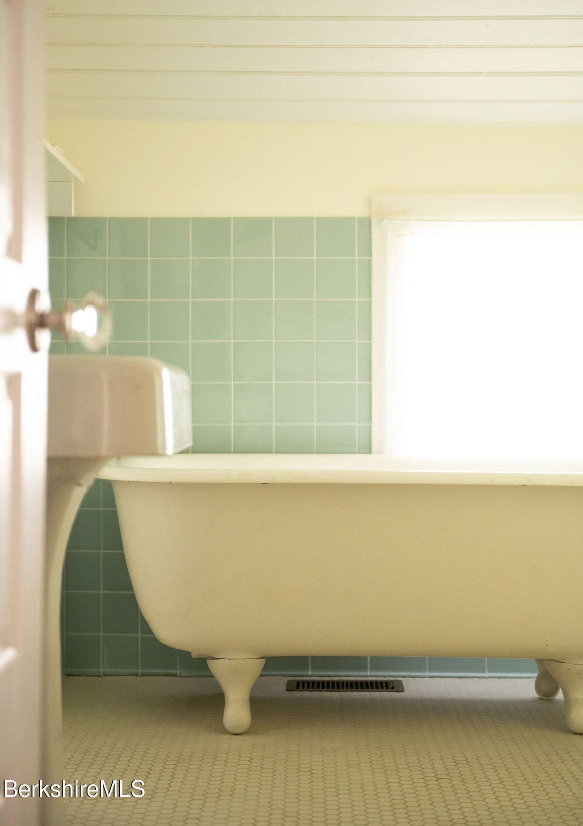 9 Yale Hill Road Stockbridge, MA 01262 - Photo 16 of 29 a view of a bathtub in a bathroom