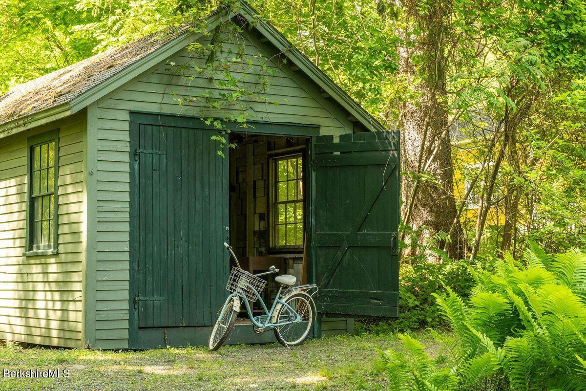9 Yale Hill Road Stockbridge, MA 01262 - Photo 28 of 29 a front view of a house with garden