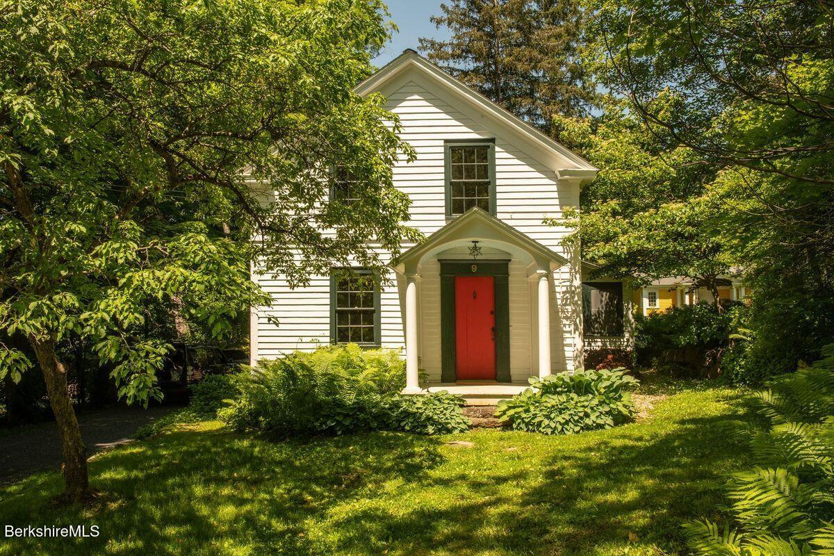 9 Yale Hill Road Stockbridge, MA 01262 - Photo 29 of 29 a front view of a house with a yard