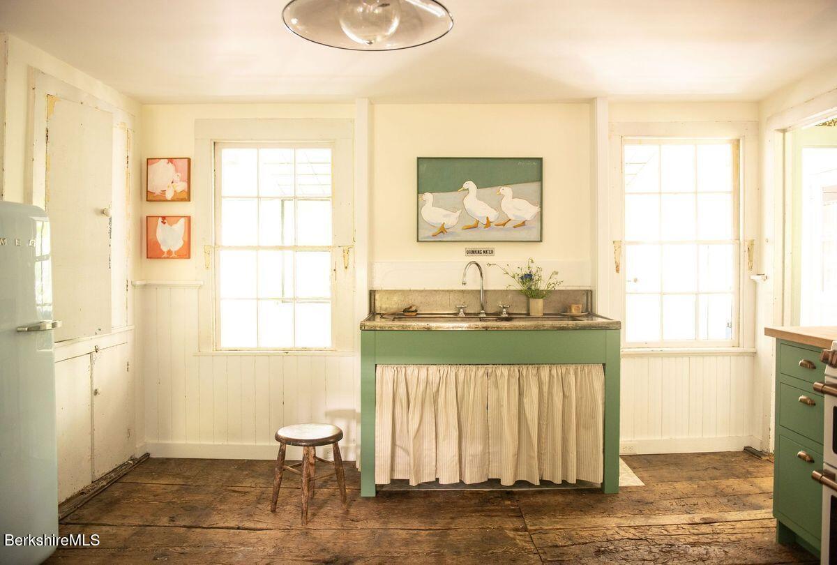 9 Yale Hill Road Stockbridge, MA 01262 - Photo 4 of 29 a front view of a house with wooden floor and a window