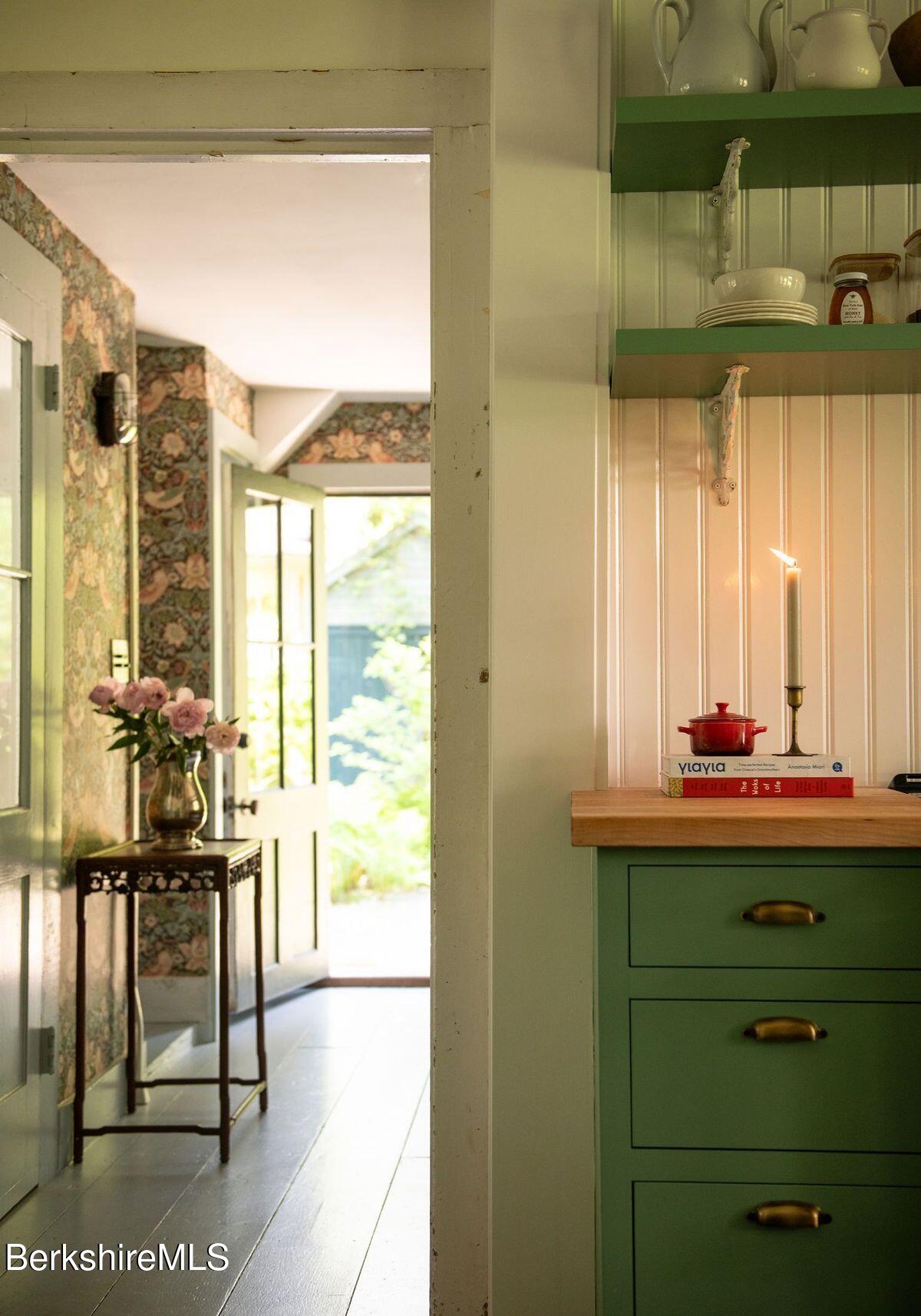 9 Yale Hill Road Stockbridge, MA 01262 - Photo 8 of 29 a view of a bathroom with a window and a table
