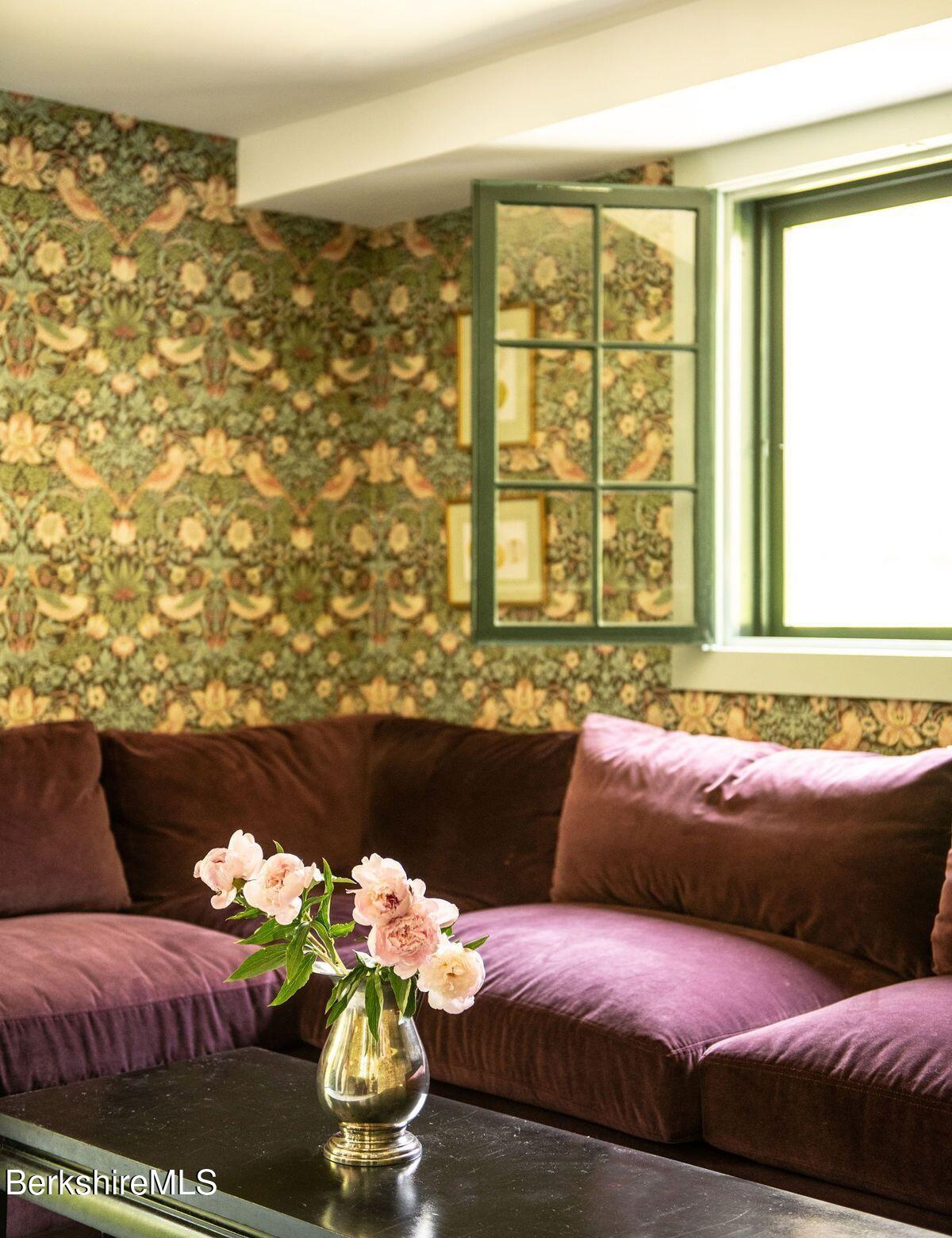 9 Yale Hill Road Stockbridge, MA 01262 - Photo 10 of 29 a bed room with a bed and a couch