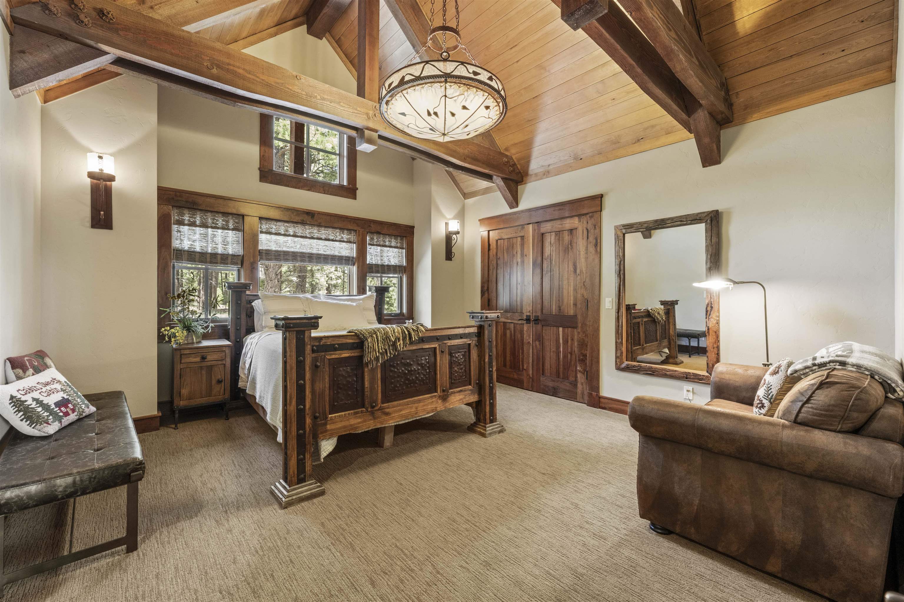 13123 Snowshoe Thompson Circle Truckee, CA 96161 - Photo 15 of 23 a view of a livingroom with furniture and a large window