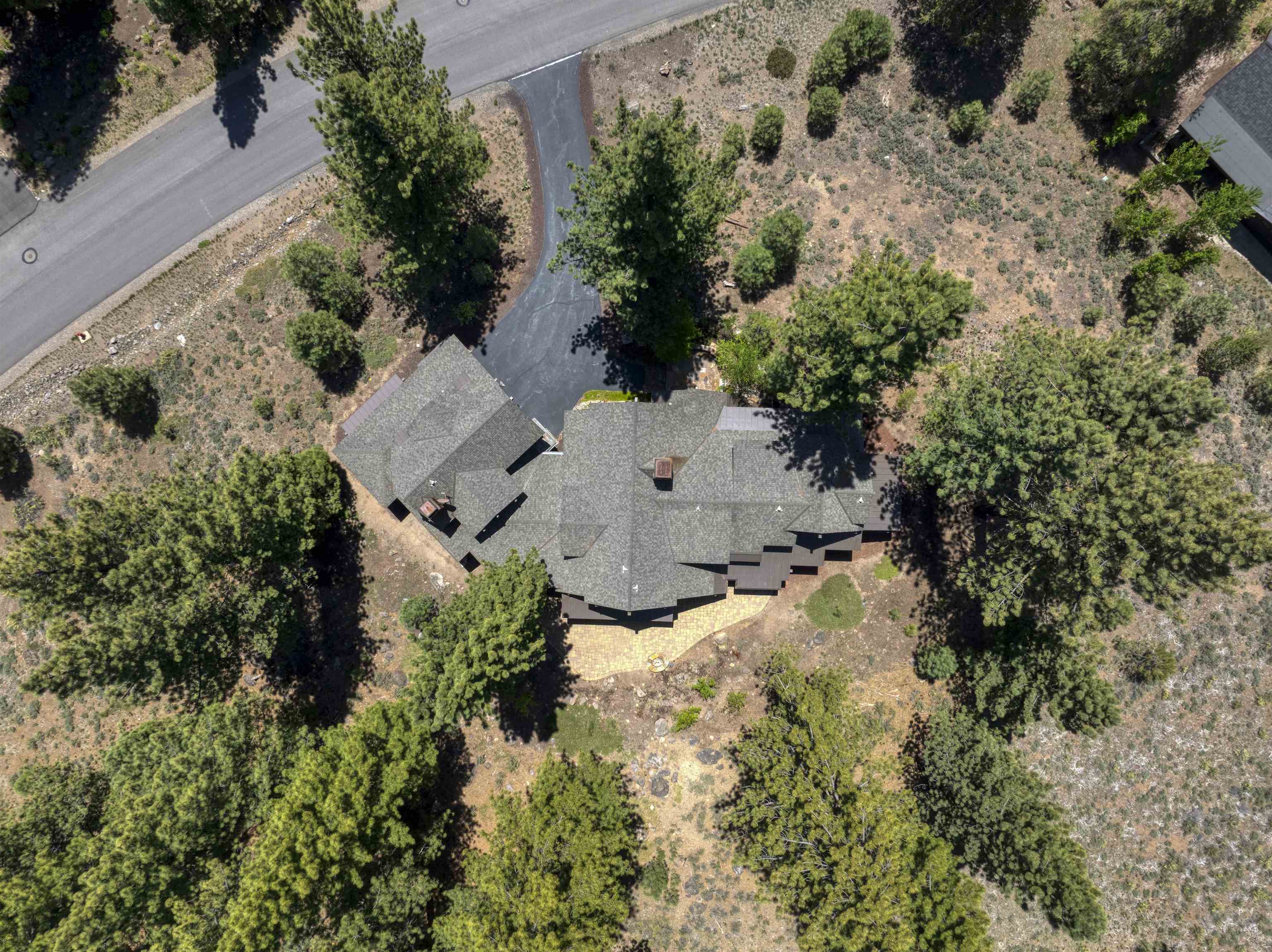 13123 Snowshoe Thompson Circle Truckee, CA 96161 - Photo 22 of 23 an aerial view of residential house with outdoor space