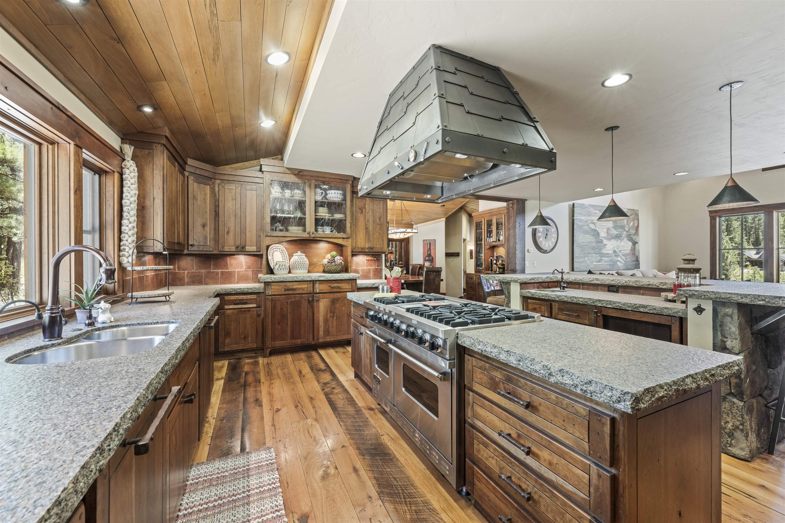 13123 Snowshoe Thompson Circle Truckee, CA 96161 - Photo 8 of 23 a kitchen with a stove and a sink