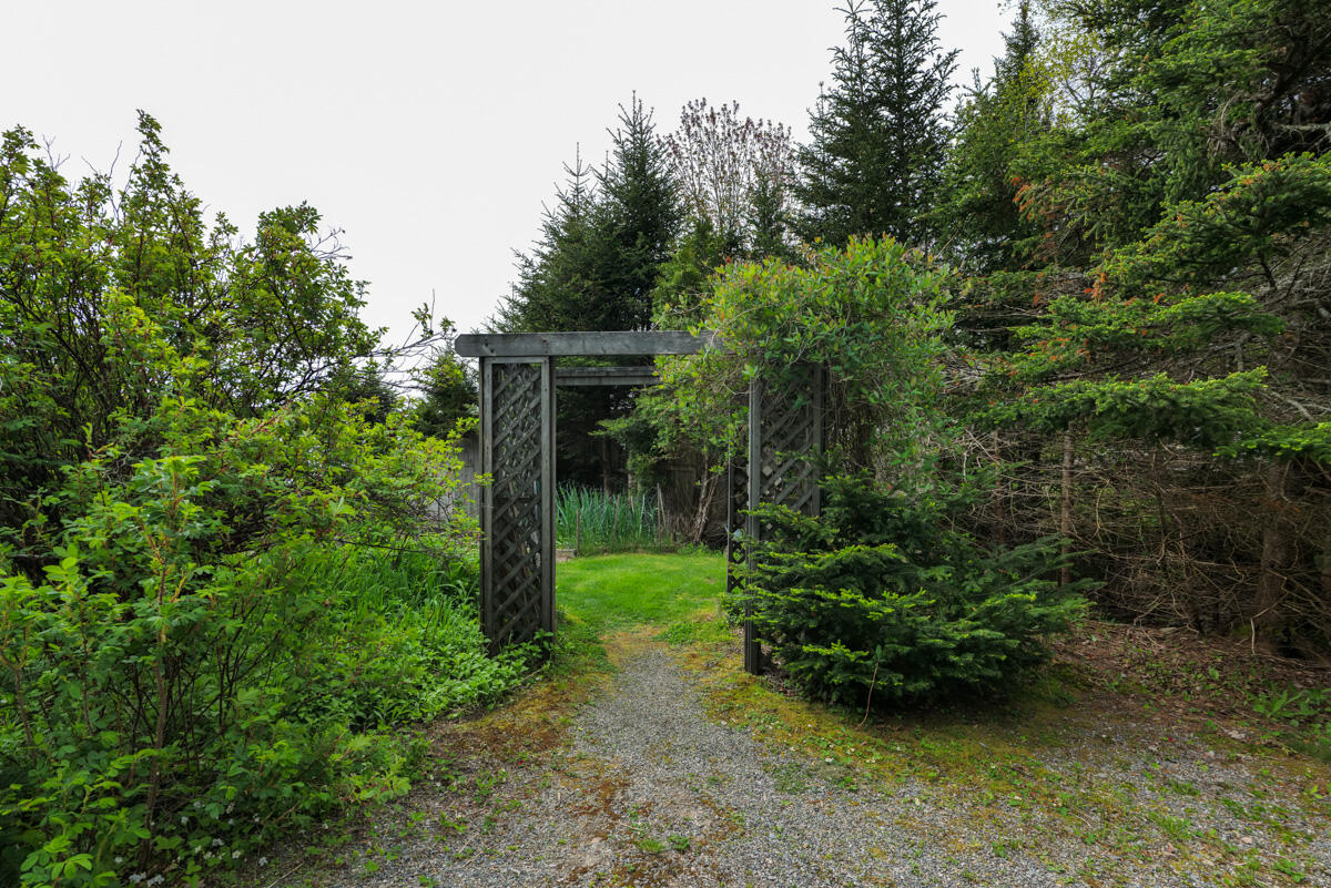 489 Mason Bay Road Jonesport, ME 04649 - Photo 34 of 63 Entrance to gardens