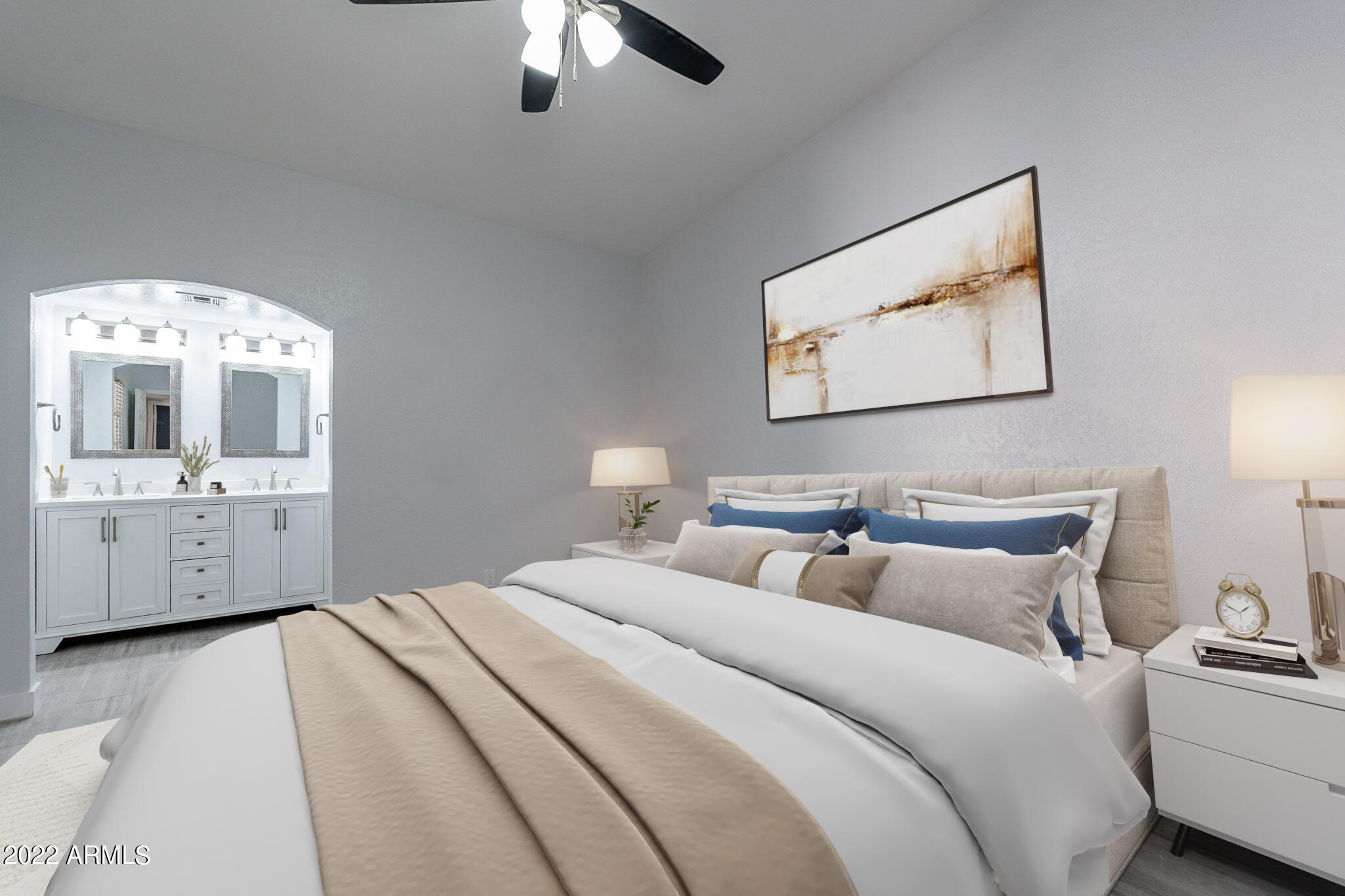 2059 East Brown Road, Unit 9 Mesa, AZ 85213 - Photo 6 of 23 master bed suite