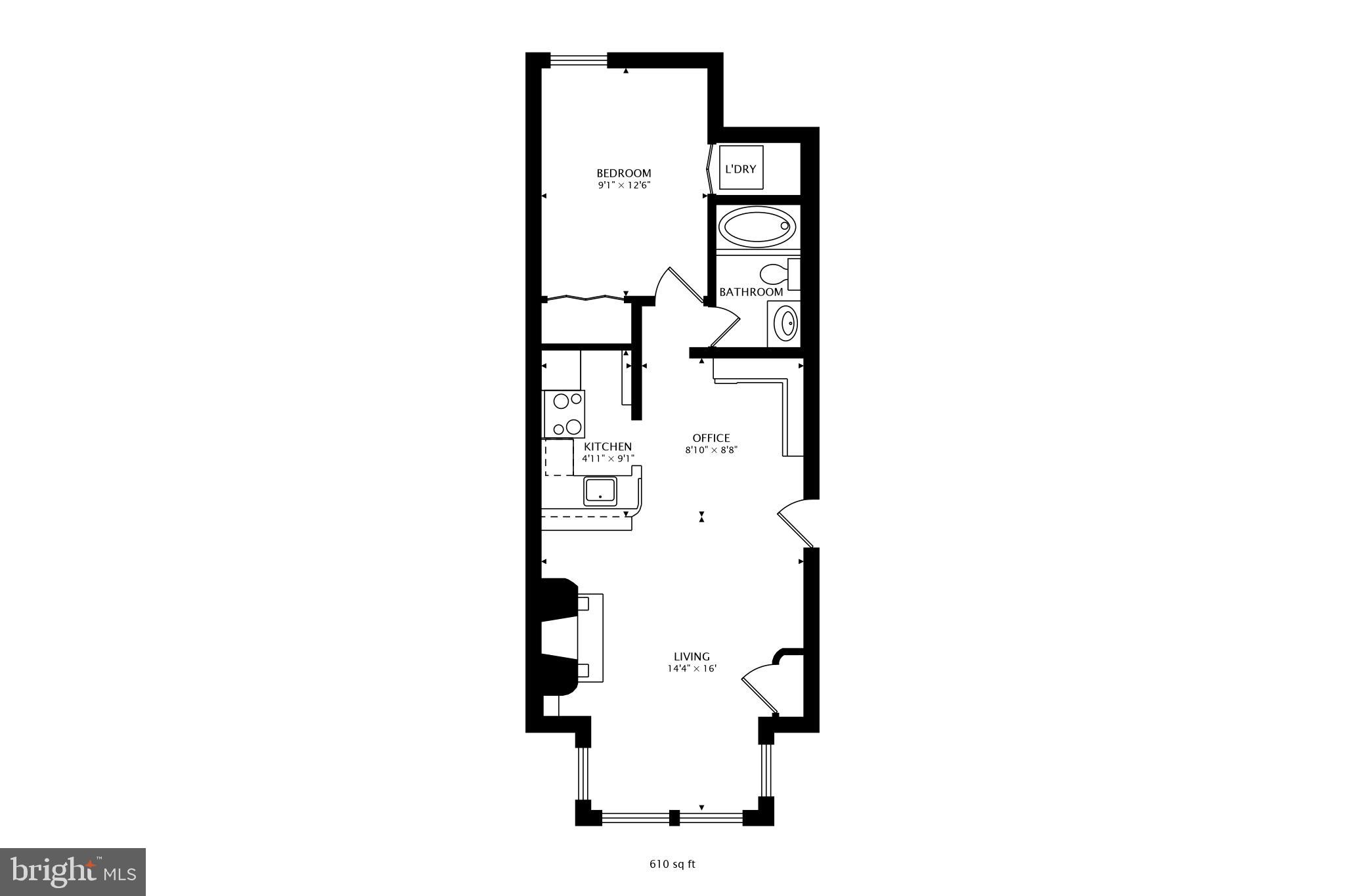 1338 Vermont Avenue Northwest, Unit 3 Washington, DC 20005 - Photo 25 of 25 Floor Plan