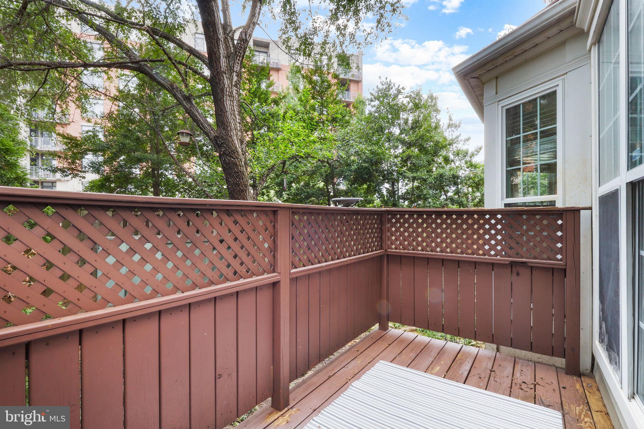 6038 Lincolnia Road Alexandria, VA 22312 - Photo 11 of 31 a view of deck in the backyard