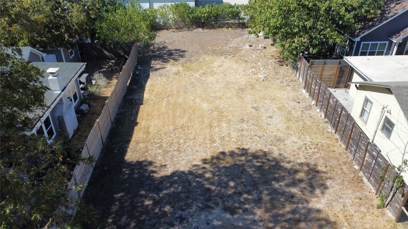 5202 Huisache Street Austin, TX 78751 - Photo 2 of 2 Airial View Showing the Back of the Lot