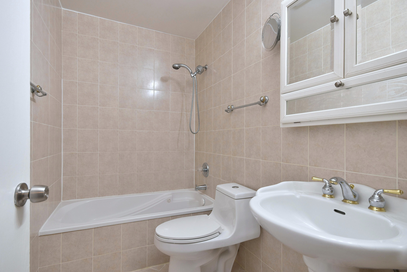 260 Rodenburg Road Roselle, IL 60172 - Photo 8 of 39 a bathroom with a sink toilet and shower