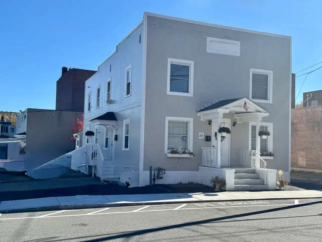 a view of building with entryway