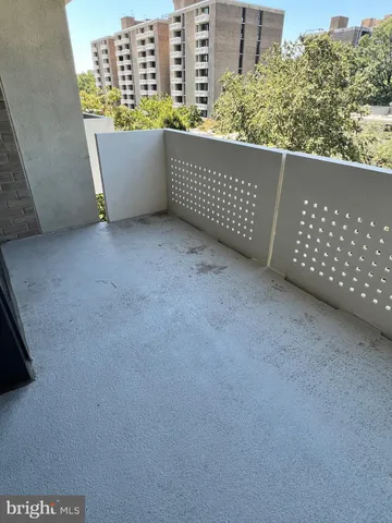 a view of a roof deck
