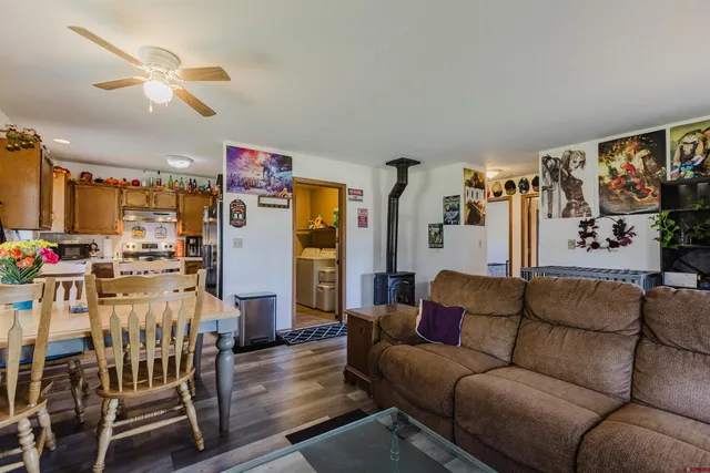 a view of walk in closet